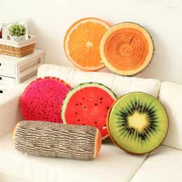 Pillow Creative 3D Fruit PP Cotton Pillows Office Chair S Sofa Blankets Home Decoration Almofadas Gifts 40x40cm