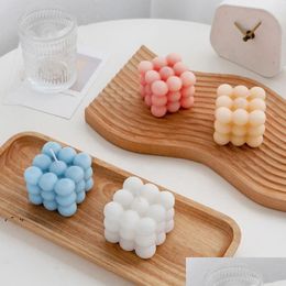 Candles Bubble Candle Cube Soy Wax Cute Scented Candles Aromatherapy Small Relaxing Birthday Gift Home Decor Rrd11938 Gelatocakeshop Dhct3