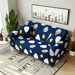 Chair Covers Balloon Geometric Tropical Plants Printing Spandex Elastic Sofa Protector Slipcover Case Cosy Anti-dirty Stretch