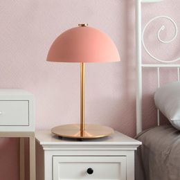 Table Lamps Pink Metal Lamp Reading Decoration And Gold E27 Lady Room Kids Lighting