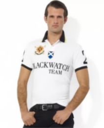 2022SHigh Quality Fashion Designer Embroidery Short Sleeve Shirt Men's T-Shirt Black Watch T-Shirt S-5XL