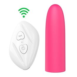 Eggs/Bullets Anal Clitoris Stimulation G Spot Vibrat 10 Modes Mini Rechargeable Bullet Wireless Remote Control Vibrator Egg for Women Sex Toy 221010