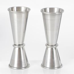 Bar Tools Double Cocktail Jigger Japanese Style Stainless Steel Bar Measuring Cup for Bartenders 1oz-2oz SN4954