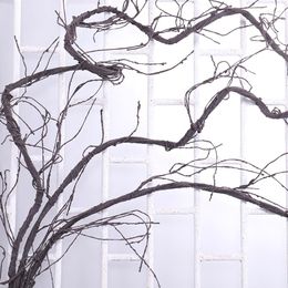 Party Decoration 300cm Artificial Natural Tree Twig Plants Branches Liana Landscape Wall Hanging Rattan Flexible Flower Vines Wedding Decor