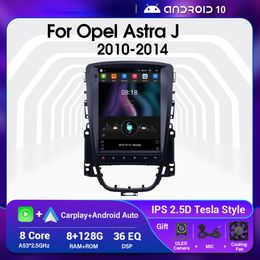 Car dvd Radio For Opel Astra J Vauxhall Buick Verano 2010-2014 Tesla Style Android10 Multimedia Player GPS Vertical Screen