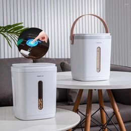 Storage Bottles Kitchen Smart Vacuum Container Rice Box Insect-Proof Moisture-Proof Grain Bucket Sealed Jar Home Pet Food Store