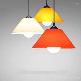 Pendant Lamps Nordic Plastic PVC Lights Led Shades For Living Room Kitchen Home Lighting Loft Decor Hanglamp Lamparass