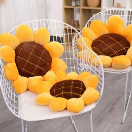 Pillow 40/50cm Stuffed Sunflower Soft Chair Car Plush Office Nap Pillows For Girls Christmas Gift Home Floor S