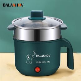 Other Kitchen Tools Electric Rice Cooker Nonstick Cooking Machine SingleDouble Layer Pot Multifunction Mini Electric Rice Cooker for Home 221010