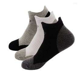 Sports Socks 3 Pairs Running Anti Blister Trainer Fitness Jogging Ankle For Men Cotton Low Cut Athletic