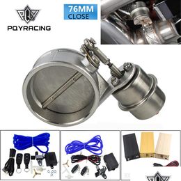 Muffler Pqy - Exhaust Control Vae With Vacuum Actuator Cutout 3" 76Mm Pipe Closed Rod Wireless Remote Controller Set Drop D Dhcarpart Dhgmz