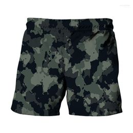 Men's Shorts Men's 2022 Summer Men Camouflage Boys Classic 3D Printed Swimming Beach Outdoor Comfortable Casual And Women Short