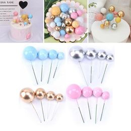 Festive Supplies 20pc Ball Cake Topper Birthday Party Baby Shower Wedding Christmas Decor Decoration Balls