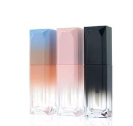 5ml Gradient Colour Lipgloss bottle Plastic Box Containers Empty Clear Lipgloss Tube Eyeliner Eyelash Container Mini SN