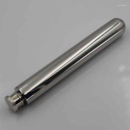 Hip Flasks Wholesale Long Flask 304 Stainless Steel Tube 2 Oz Thickening Wine Outdoor Portable Russian