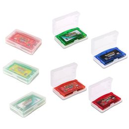 Clear Plastic Game Patronen F￤lle Fall Aufbewahrungsbox Besch￼tzer Halter Staubabdeckung Ersatzh￼lle f￼r Game Boy Advance Gameboy G-Ba S-P Carry Cases