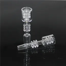 Diamond Knot Smoking Quartz Stack Banger Nails 20mmOD 10mm 14mm Bangers Nails For Glass Water Bongs Dab Rigs Pipes