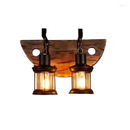 Wall Lamp Edison Bulb Garden Light Indoor Decorative Lights Washing Room Makeup Mirror Retro Sconce Shades Vintage Bedroom