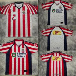 1998 1999 2000 Retro Chivas Guadalajara Soccer Jerseys 98 99 00 Collection uniformes à la maison