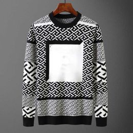 Ver Sweater Designer Wool Sweaters Autumn Winter New Warm Cashmere Knitting Round Neck Anti Pilling Pullover Long Sleeve Top