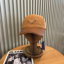 Brand Luxury Baseball Caps Men Designer Hat Cap Fashion Casual Classic Letter P Winter Wool Warm Sunhats For Mens Womens Ladies Girls