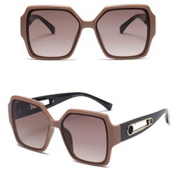 summer woman fashion Outdoor wind Sunglasses man Street snap trend driving Sun glasses Lady big frame beach protection dazzling sunglasse driving 6colors