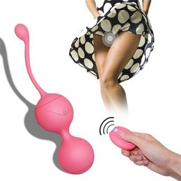 Eggs/Bullets Wireless Remote Vibrator Sex Toys for Woman Kegel Balls Geisha Vaginal Chinese Simulator Ben Wa 221010