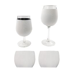 Neoprene Bottle Holder Drinkware Handle White Thermo-proof Goblet Coffee Wine Cup Holder