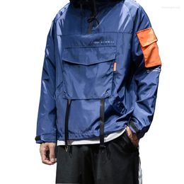 Men's Jackets Waterproof Windbreaker Jacket Bike Riding Sports Long Sleeve Men's Raincoat