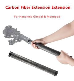 Tripods Professional Carbon Fiber Extension Monopod Pole Stick Thread Stabilizer Rod For DJI Ronin S Handheld Gimbal