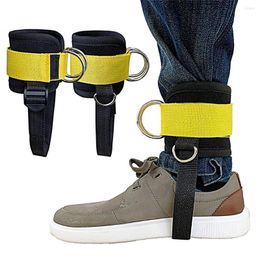 Ankle Support 40% 2Pcs Straps Adjustable Lower Body Exercises Thicken D-Ring Foot Cuffs Leg Strength Workouts Pulley For Cabl
