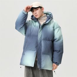 Mens Down Parkas Winter Various Camouflage Styles Warm Thicken Coat Streetwear Retro Warm Hooded Bubble Coat Warm Hooded Puffer Jacket for Male 221010