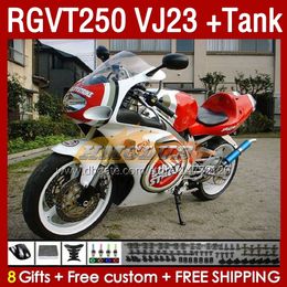 Fairings Kit & Tank For SUZUKI SAPC VJ23 RGVT250 RGV-250CC 97-98 Bodyworks 161No.74 RGVT-250 RGV-250 RGV250 97 98 RGVT RGV 250 CC 250CC 1997 1998 Full Fairing lucky red blk