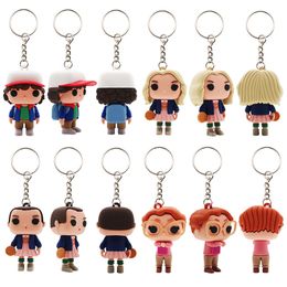 Stranger Things Keychain Toys Straps Charm Thriller American TV Series Ornament Creative Keychain