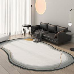 Carpets Irregular Short Pile For Living Room Decoratipn Rugs Bedroom Decor Carpet Non-slip Area Rug Home Washable Floor Mat