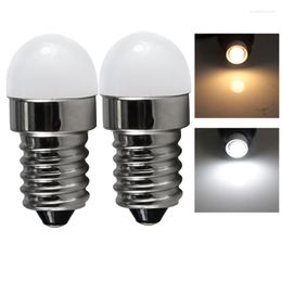 Mini E14 Led Bulb Ac Dc 12v 24v 60v 1.5W Small Milky Shell Pendant Fridge Refrigerator Light 12 24 60 Volt Spotlight Candle Lamp