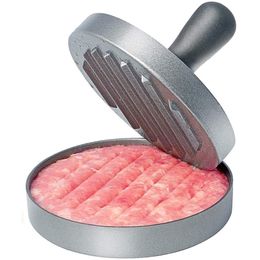 Meat Poultry Tools 1 set of high quality round hamburger mold aluminum alloy hamburger meat beef BBQ burger meat press kitchen food mold 221010