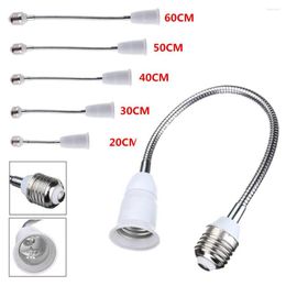 Lamp Holders E27 LED Light Bulb Holder Fexible Extension Adapter Socket Screw Base Converter For Home Lighting