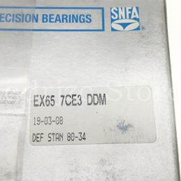 SNFA Precision bearing back to back angular contact ball bearings EX65 7CE3 DDM 7013ACD/P4ADBB