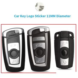 Car Stickers 20Pcs Remote Key Sticker Smart Logo Emblem Metal Sil Stickers Car For 3 57 X3 X4 X5 X6 Drop Delivery 2022 Mobiles Motorc Dhuwz