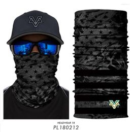 Bandanas Camo Cycling Scarf Bandana CiclismoRunning Balaclava Military Neck Warmer Headwear Gaiter Cycle Outdoor Sports For Men