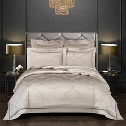 Bedding sets Vintage Jacquard 1000TC Egyptian Cotton Duvet Cover set Super King Family size Bedding set Comforter Cover Fitted sheet 47Pcs 221010