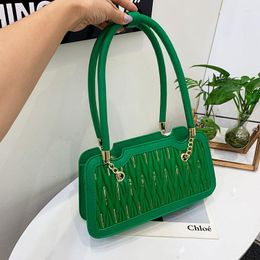 Evening Bags 2022 Totes Women Shoulder High Quality Leather Purses And Handbags Female Shopper Fashion Simple Underarm Bag
