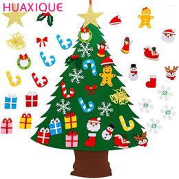 Christmas Decorations Felt Tree Three-dimensional Children's Handmade DIY Ornaments Home Year Gifts