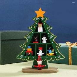 Christmas Decorations Brand DIY Tree Decor Home Indoor Use Wood Festive Atmosphere