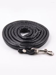 Dog Collars Leash Plain Weave PU Small Leashes Rope Pet Supplies