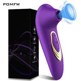 Sex toys masager Massager Powerful Clit Sucker Vibrator Clitoris Nipple Sucking Tongue Vibrating Oral Licking Masturbator Vagina y Toys for Adult Y4A3