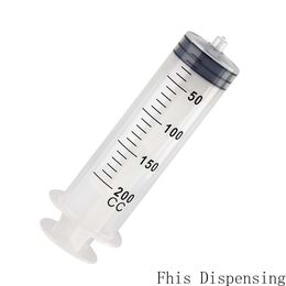 200ml/200cc Luer Lock Large Capacity White Syringe Flusher Syringe