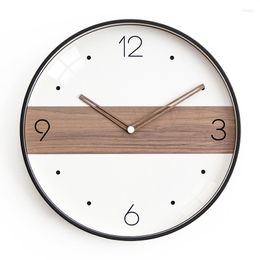 Wall Clocks Bedroom Silent Clock Home Decoration Modern Decor 12in For Kids Rooms Japan Style M