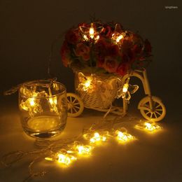 Strings 10m 20m Butterfly LED String Fairy Lights Christmas Wedding Decoration Garlands Guirlande Lumineuse Luces Decorativas